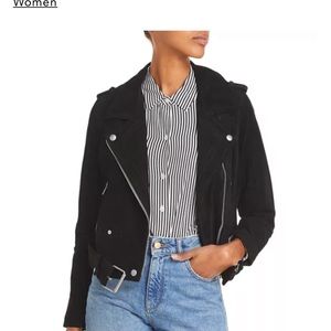 Blank NYC Suede Moto Jacket